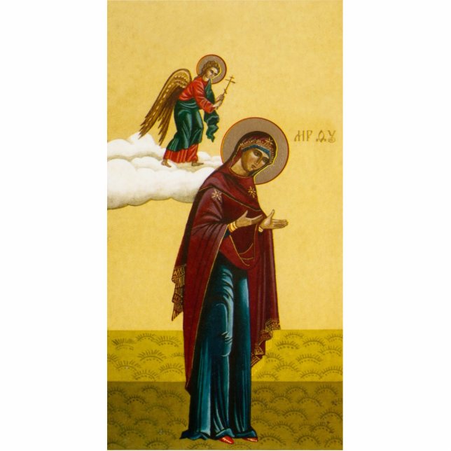 Virgin Mary's Russian icon Cutout (Front)