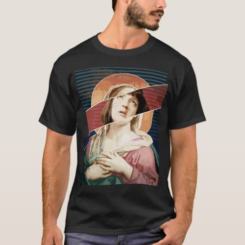 Virgin Mia Wallace Nose Bleed Overdose Icon Gift T_Shirt