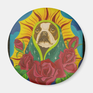 Virgin Mugsey of Santa Rosa by Dana Tyrrell Magnet