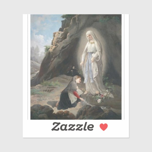 Virgin of Fatima Sticker (Sheet)