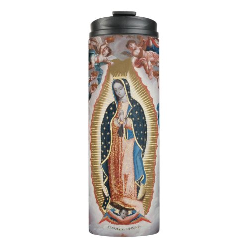 Virgin of Guadalupe art tumbler