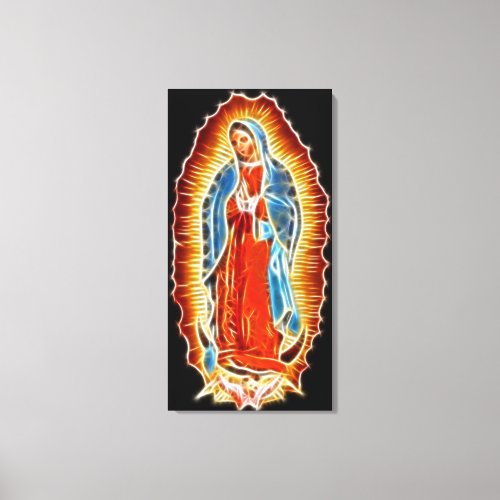 Virgin of Guadalupe Canvas Print