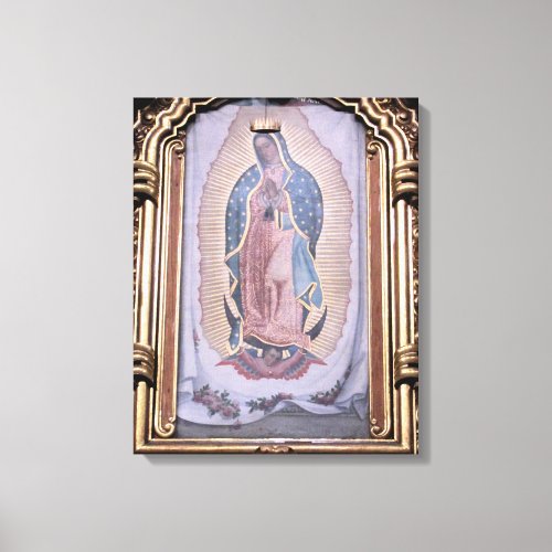 Virgin of Guadalupe Canvas Print
