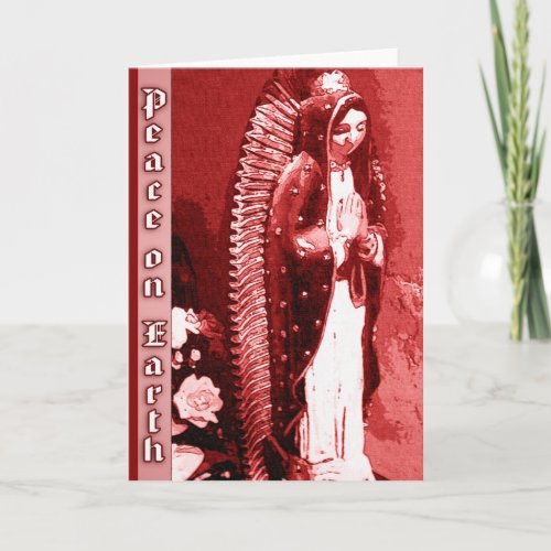 Virgin of Guadalupe Christmas Card