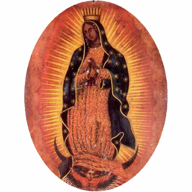 Virgin of Guadalupe Cutout (Front)