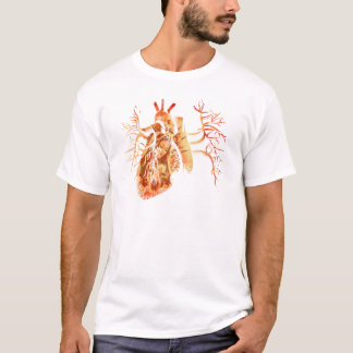 Virgin of Guadalupe in Real heart T-Shirt