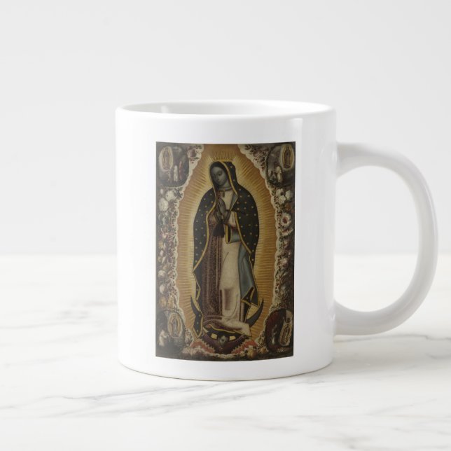 Virgin of Guadalupe Large Coffee Mug (Right)