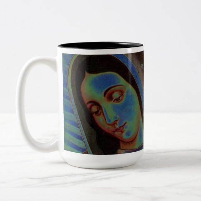 Virgin of Guadalupe Mug (Left)