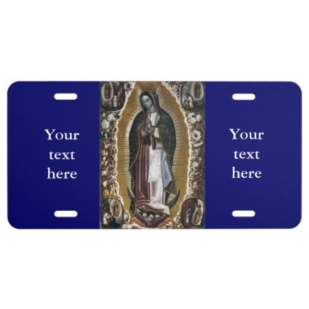 Virgin Of Guadalupe, Our Lady License Plate