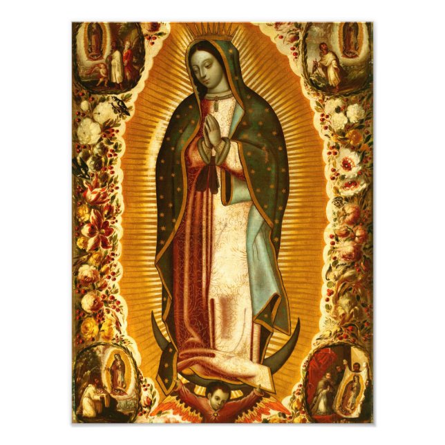 Virgin of Guadalupe Our Lady Mother Mary Photo Print (Front)