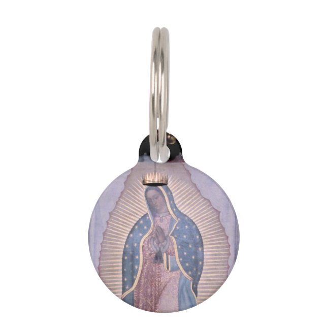 Virgin of Guadalupe Pet ID Tag (Front)