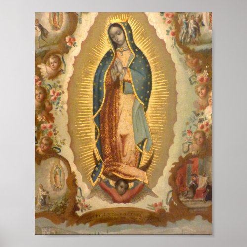 Virgin Of Guadalupe Poster