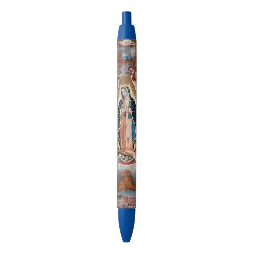 Virgin of Guadalupe religious art pen
