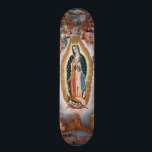 “Virgin of Guadalupe” religious art skateboards<br><div class="desc">Partial view of “Virgin of Guadalupe” by an unknown artist in Mexico, 1779. See my store (Other > Art) for more items with fine art prints, made from public domain digital images.</div>