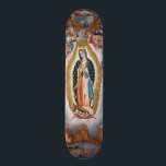 “Virgin of Guadalupe” religious art skateboards<br><div class="desc">Partial view of “Virgin of Guadalupe” by an unknown artist in Mexico, 1779. See my store (Other > Art) for more items with fine art prints, made from public domain digital images.</div>