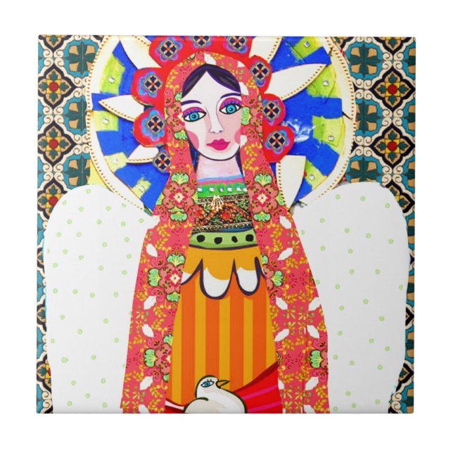 Virgin of Guadalupe Tile (Front)