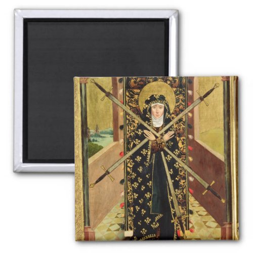 Virgin of Seven Sorrows from the Dome Altar 1499 Magnet