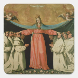 Virgin of the Misericordia Square Sticker
