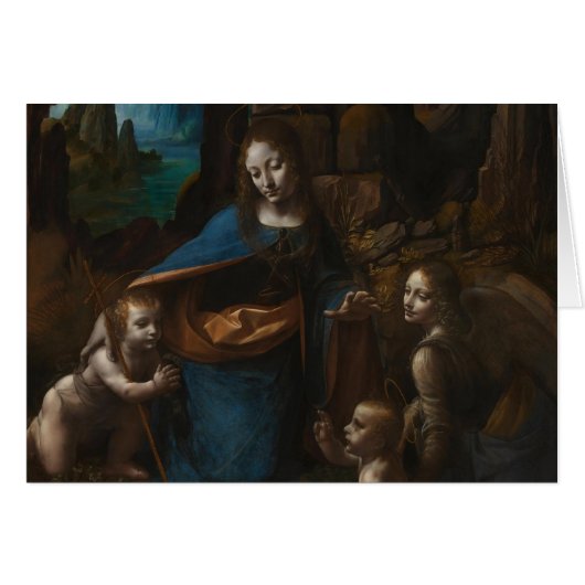 virgin of the rocks cards (Front Horizontal)