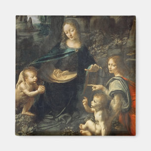 Virgin of the Rocks, Leonardo da Vinci Magnet
