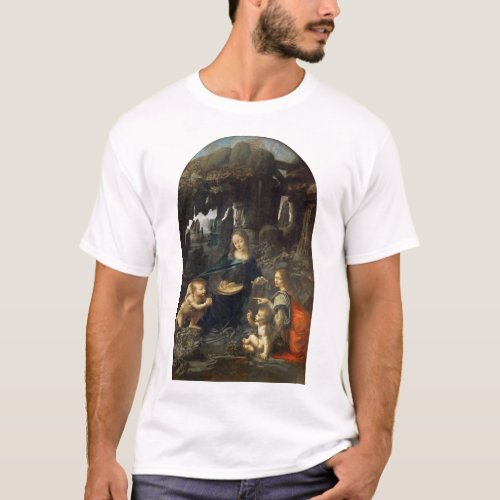 Virgin of the Rocks Leonardo da Vinci T_Shirt