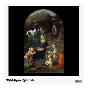 Virgin of the Rocks, Leonardo da Vinci Wall Decal