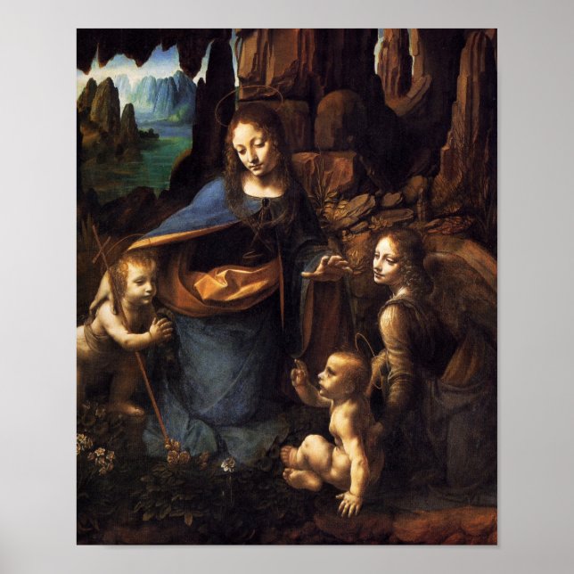 Virgin of the Rocks Poster (Front)