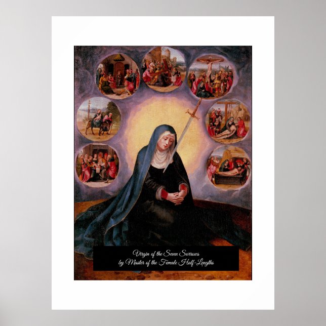 Virgin of the Seven Sorrows Poster (Front)