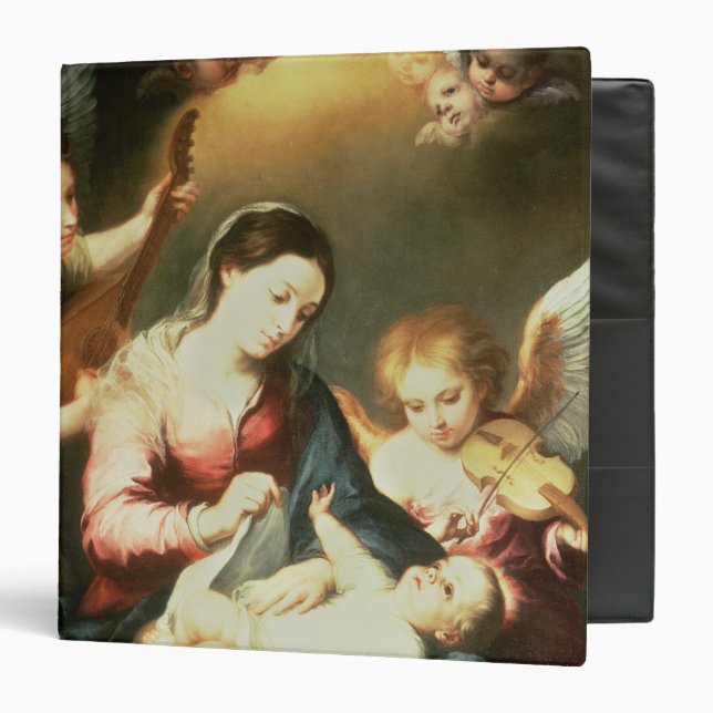 Virgin of the Swaddling Clothes 3 Ring Binder (Front/Inside)