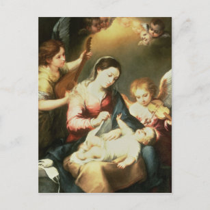 Virgin of the Swaddling Clothes Postcard