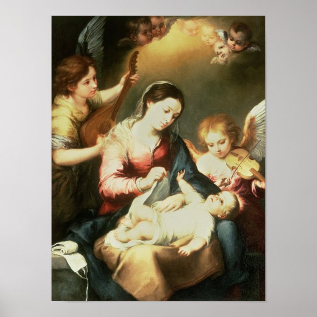 Virgin of the Swaddling Clothes Poster (Front)