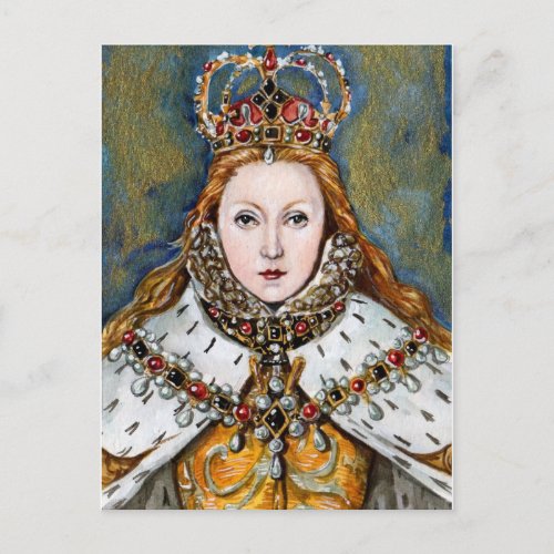 Virgin Queen Postcard