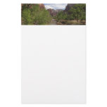 Virgin River in Spring at Zion National Park Stationery