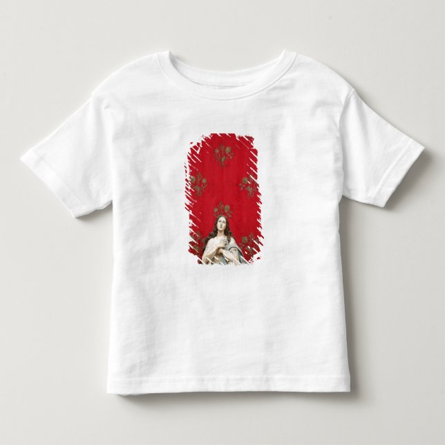 Virgin statue in a Spaccanapoli church, Naples Toddler T-shirt (Front)