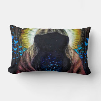 Virgin throw pillow