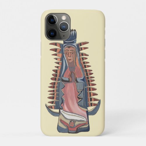 Virgin Virgin Mary Our Lady of Guadalupe painting iPhone 11 Pro Case