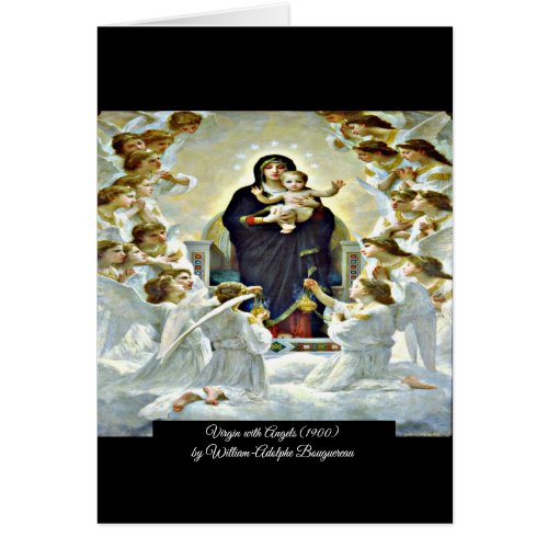 Virgin with Angels Bouguereau 