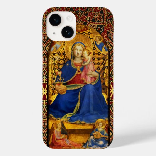 VIRGIN WITH CHILD AND ANGELS by Fra Angelico Case_Mate iPhone 14 Case