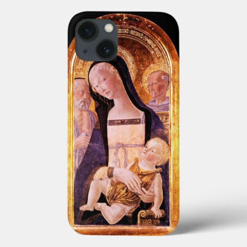 VIRGIN WITH CHILD AND SAINTS iPhone 13 CASE