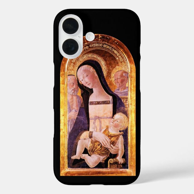 VIRGIN WITH CHILD AND SAINTS Case-Mate iPhone CASE (Back)