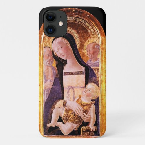VIRGIN WITH CHILD AND SAINTS iPhone 11 CASE