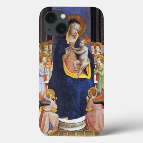 VIRGIN WITH CHILDANGELS AND SAINTS iPhone 13 CASE