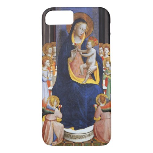 VIRGIN WITH CHILDANGELS AND SAINTS iPhone 87 CASE