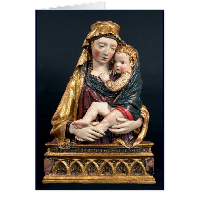 VIRGIN WITH CHILD ,Blue Sapphire Cards (Front)
