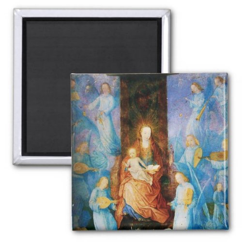 VIRGIN WITH CHILD _ CONCERT OF ANGELS MAGNET