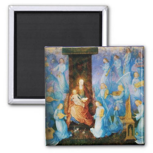 VIRGIN WITH CHILD _ CONCERT OF ANGELS MAGNET