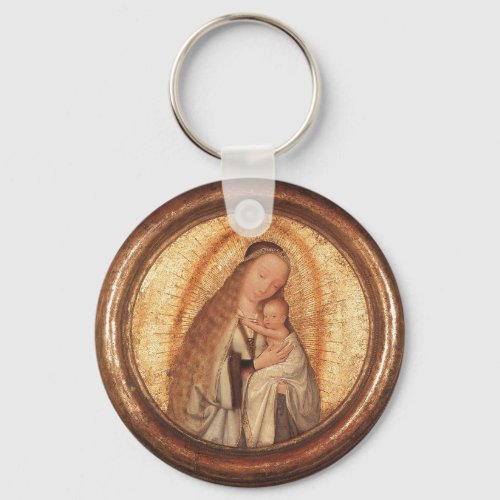 VIRGIN WITH CHILD KEYCHAIN