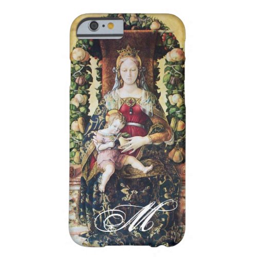 VIRGIN WITH CHILD Monogram Barely There iPhone 6 Case