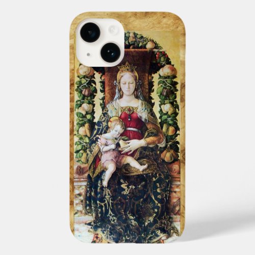 VIRGIN WITH CHILD  Parchment Case_Mate iPhone 14 Case