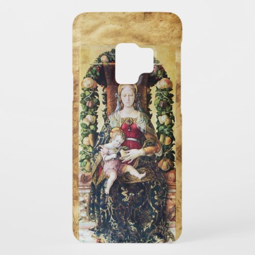 VIRGIN WITH CHILD  Parchment Case_Mate Samsung Galaxy S9 Case